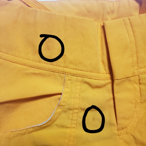 Nike Orange Parachute Drawstring Crop Pants Xs - Picture 8 of 8